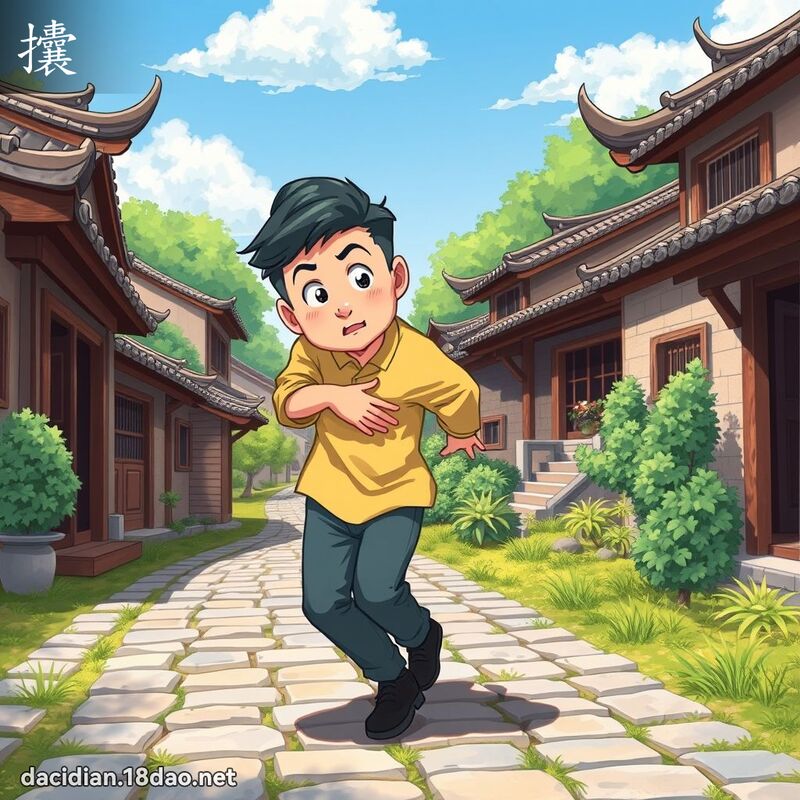 攮 - 國語大辭典配圖