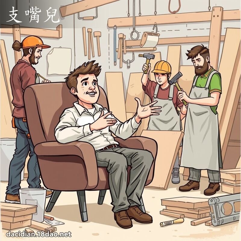 支嘴兒 - 國語大辭典配圖