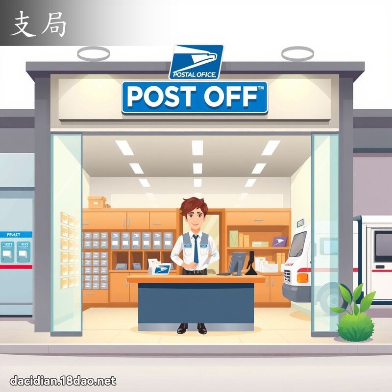 支局 - 國語大辭典配圖