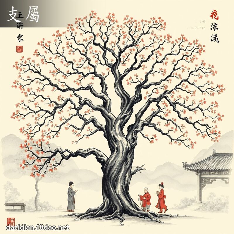 支屬 - 國語大辭典配圖