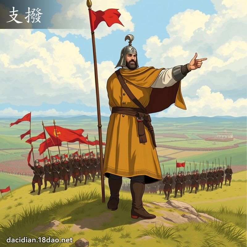 支拨 - 国语大辞典配图