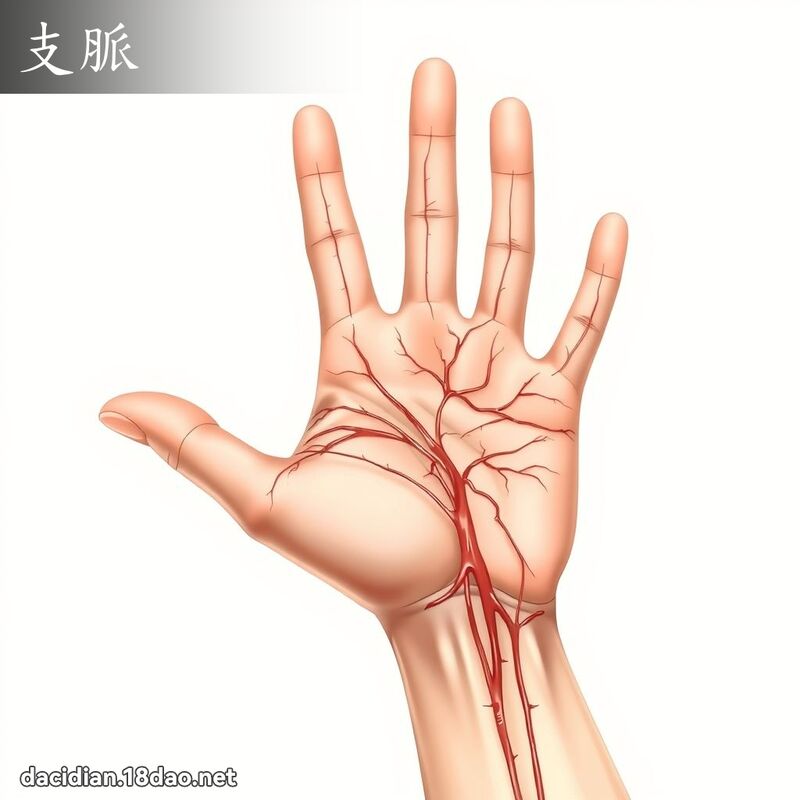 支脈 - 國語大辭典配圖