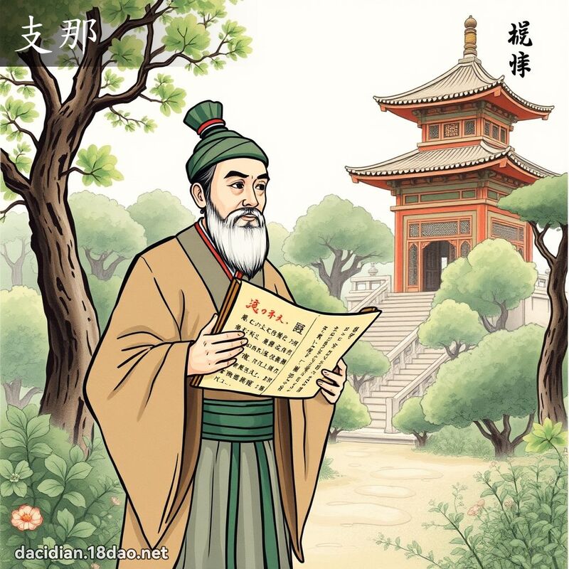 支那 - 國語大辭典配圖