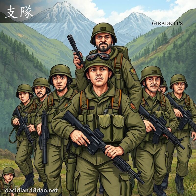 支隊 - 國語大辭典配圖