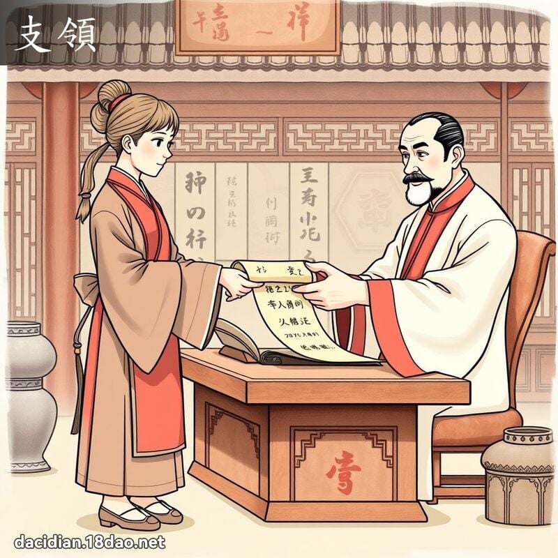 支領 - 國語大辭典配圖