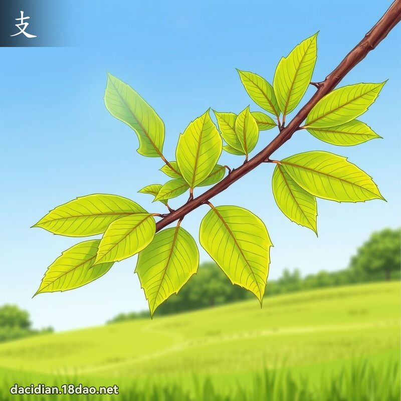 支 - 國語大辭典配圖