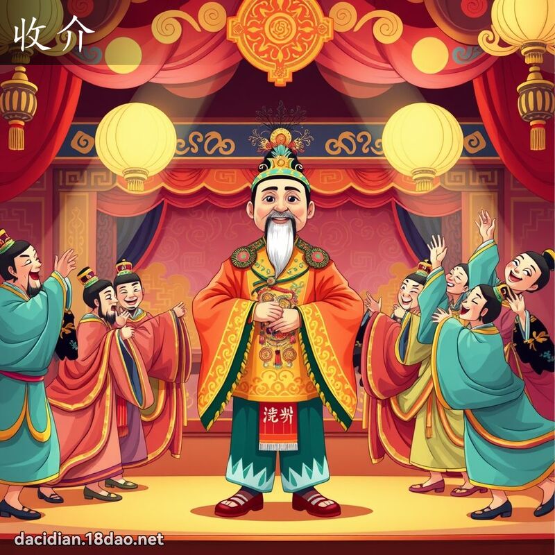 收介 - 国语大辞典配图