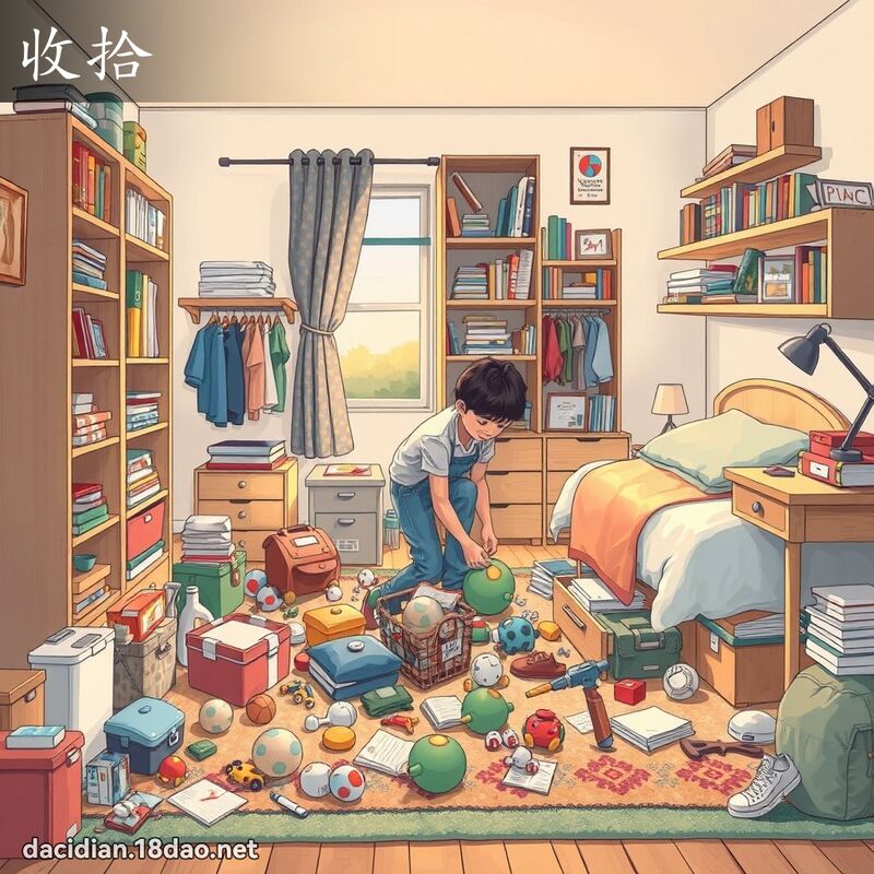 收拾 - 国语大辞典配图