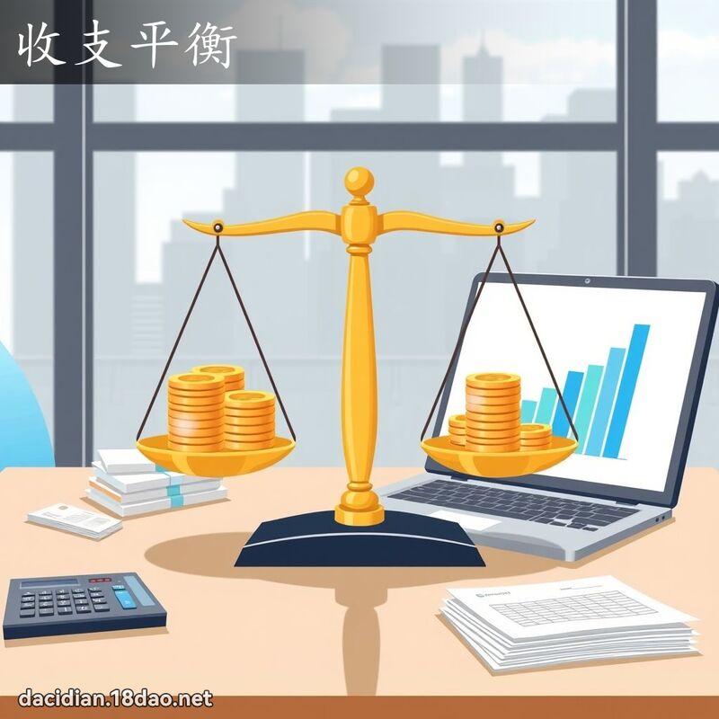 收支平衡 - 國語大辭典配圖