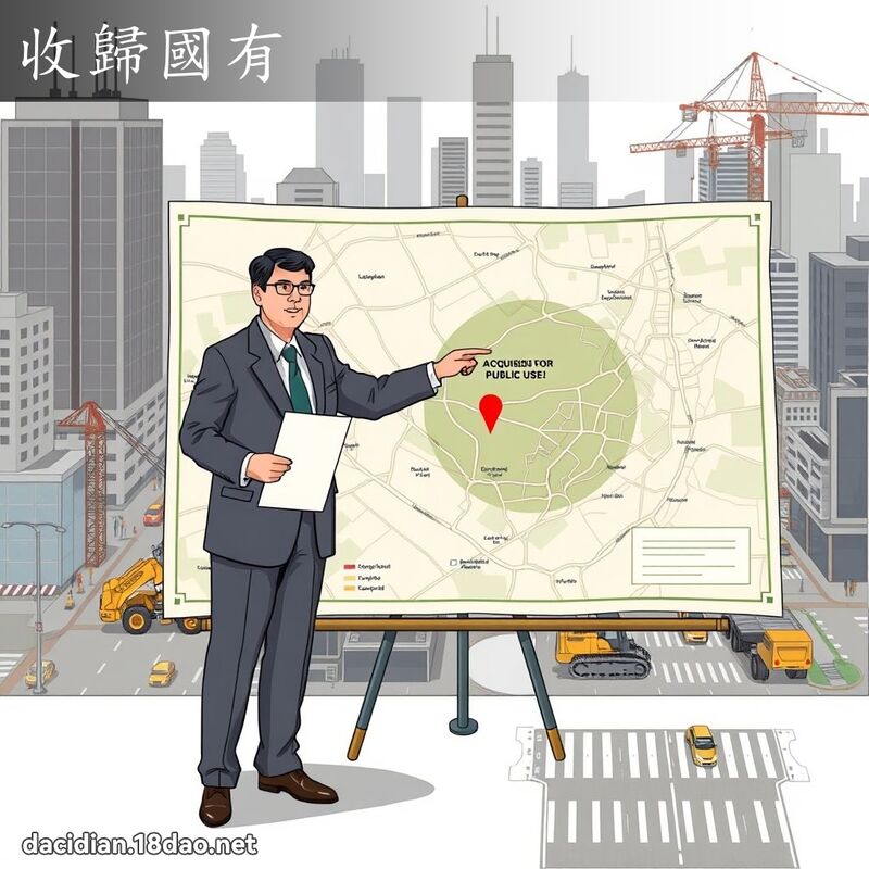 收歸國有 - 國語大辭典配圖