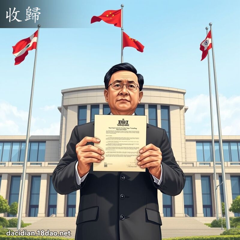 收归 - 国语大辞典配图