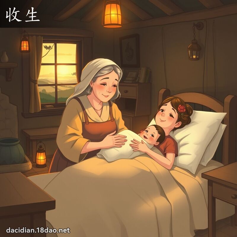 收生 - 国语大辞典配图