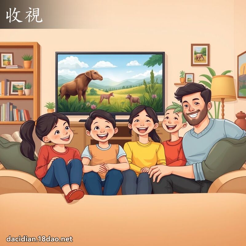 收视 - 国语大辞典配图