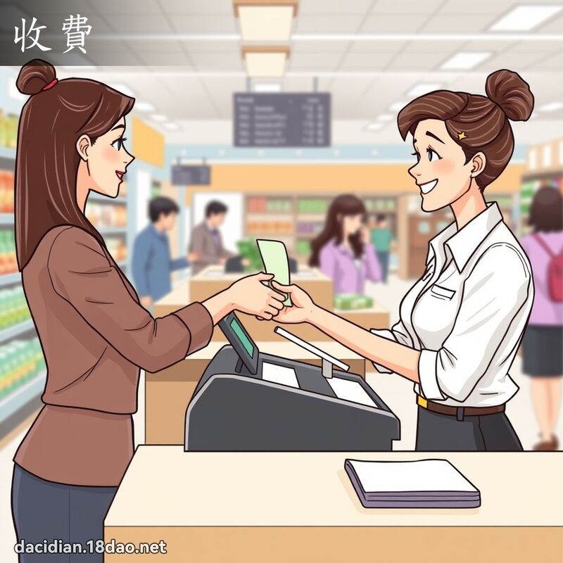 收费 - 国语大辞典配图