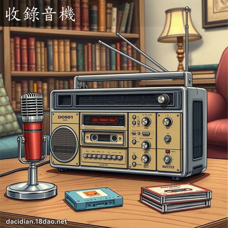 收录音机 - 国语大辞典配图