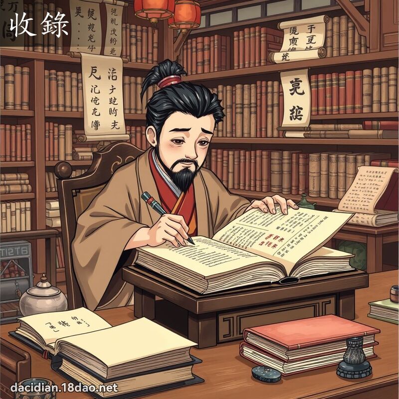 收录 - 国语大辞典配图