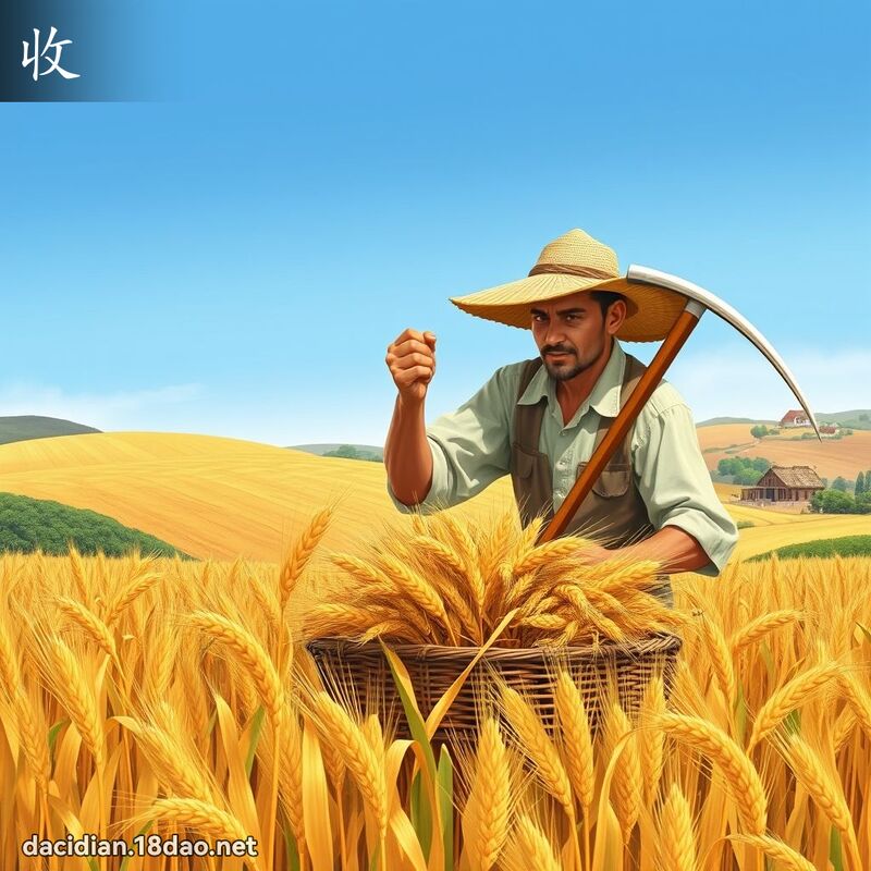 收 - 國語大辭典配圖