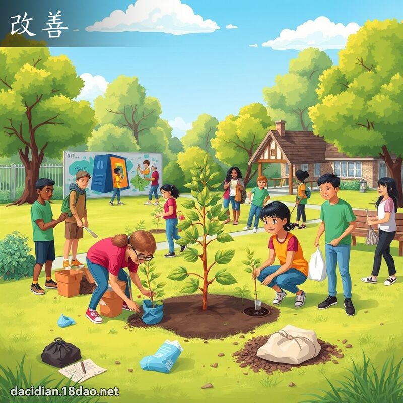 改善 - 国语大辞典配图