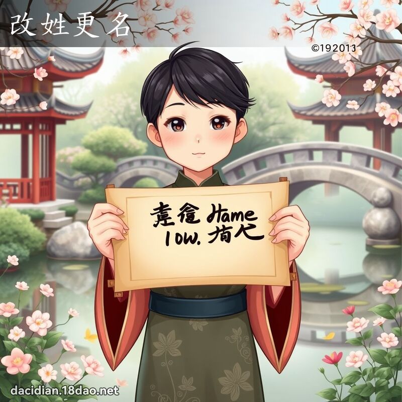 改姓更名 - 國語大辭典配圖