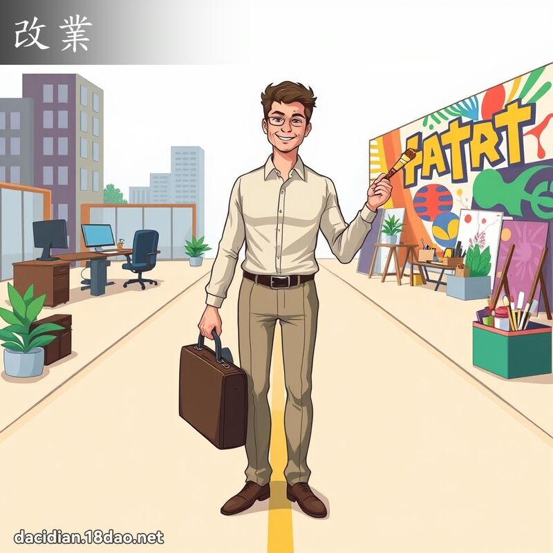 改業 - 國語大辭典配圖