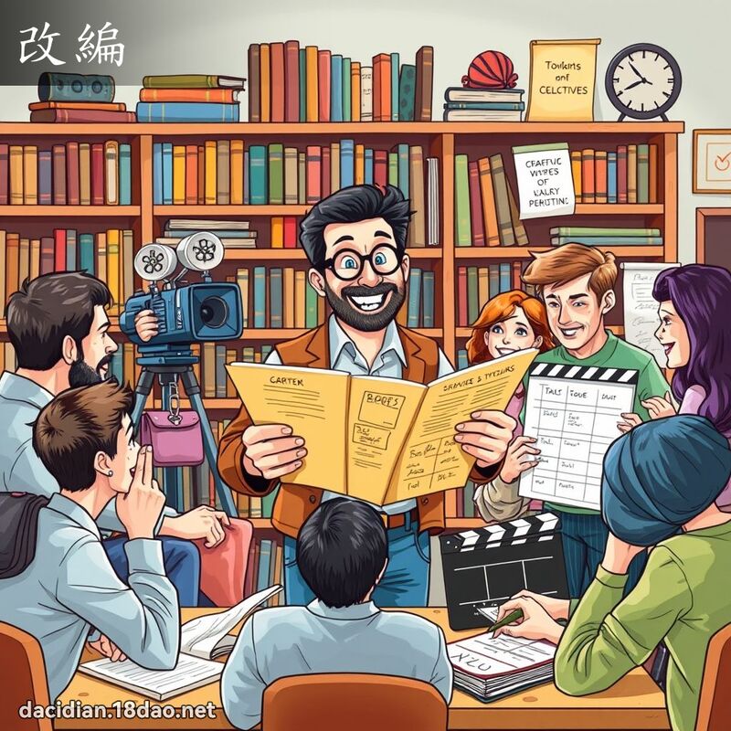 改編 - 國語大辭典配圖