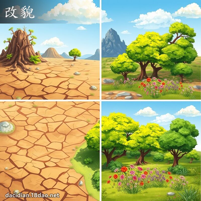 改貌 - 國語大辭典配圖