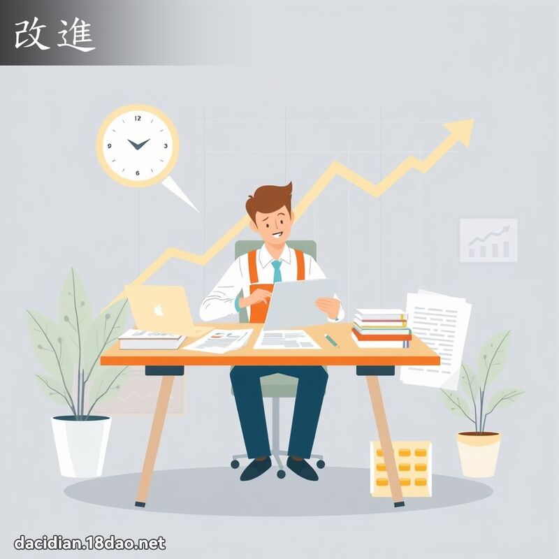 改进 - 国语大辞典配图