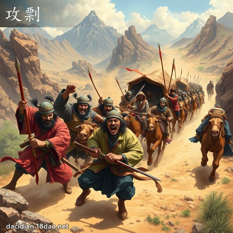 攻剽 - 國語大辭典配圖