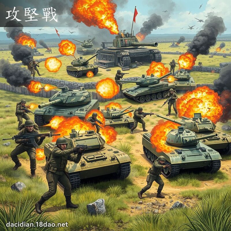 攻坚战 - 国语大辞典配图