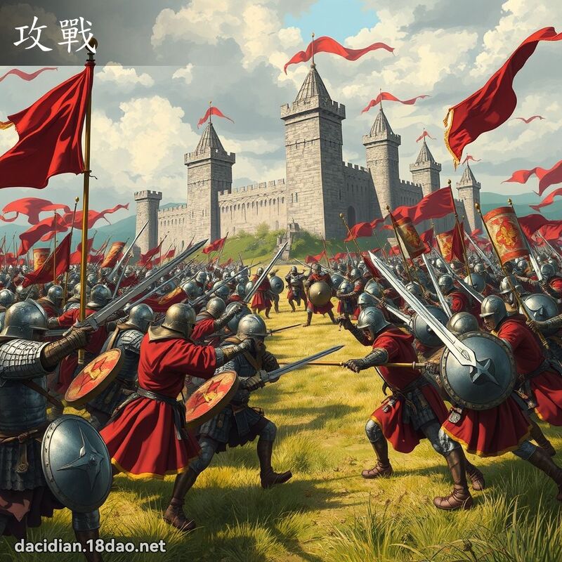 攻战 - 国语大辞典配图