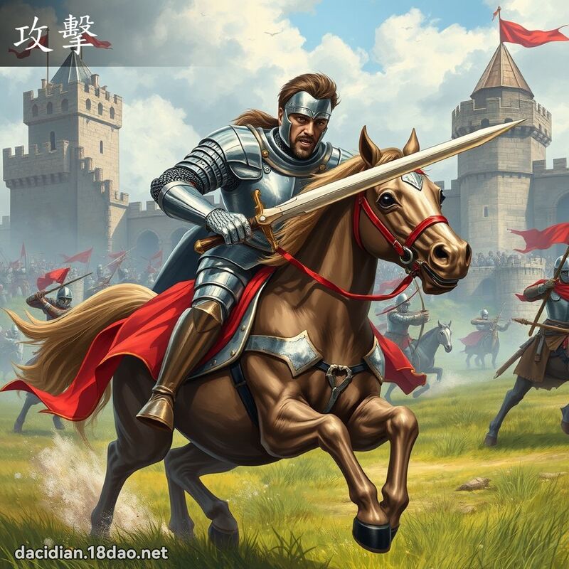 攻击 - 国语大辞典配图
