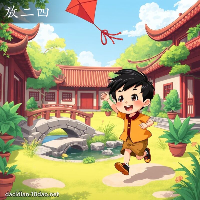 放二四 - 國語大辭典配圖
