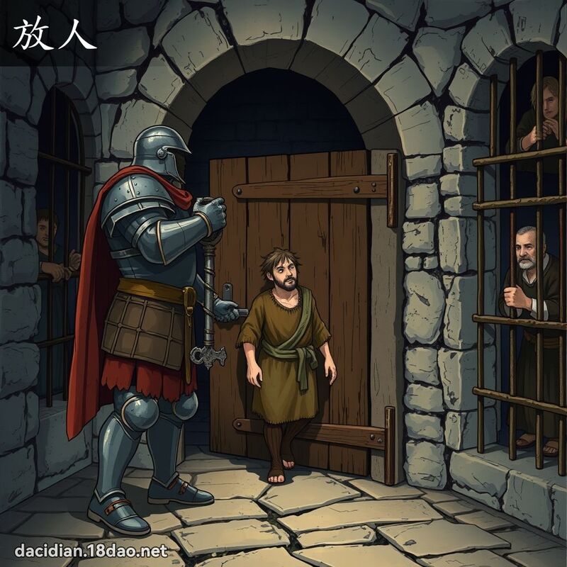 放人 - 国语大辞典配图