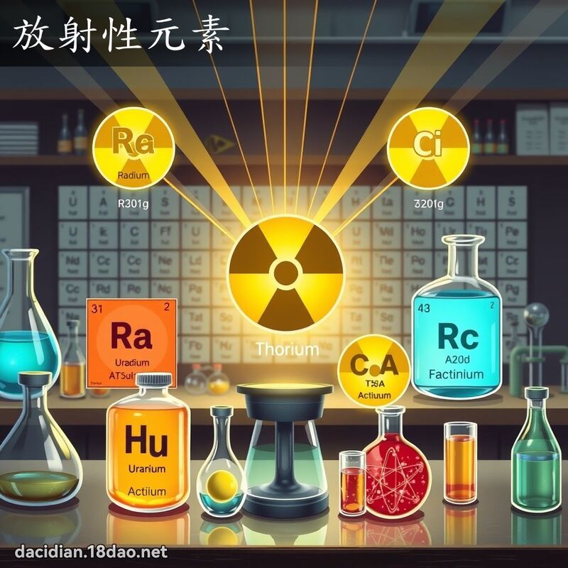 放射性元素 - 国语大辞典配图