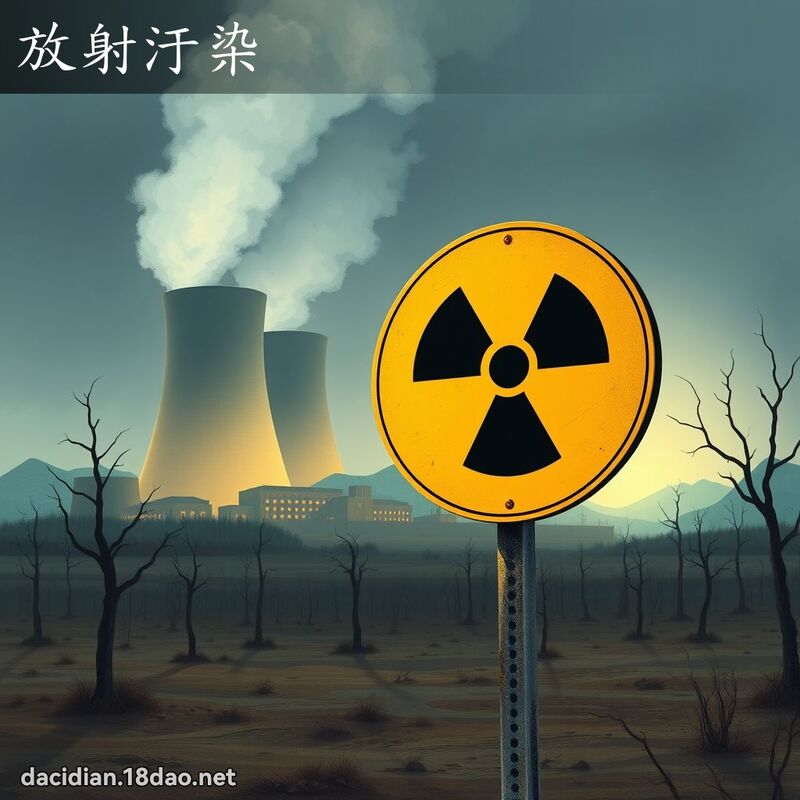 放射汙染 - 国语大辞典配图