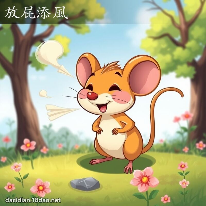 放屁添風 - 國語大辭典配圖