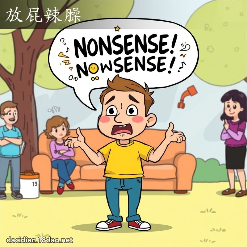 放屁辣臊 - 国语大辞典配图
