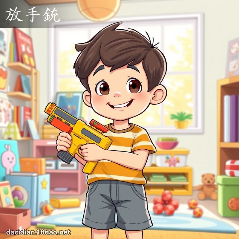放手銃 - 国语大辞典配图