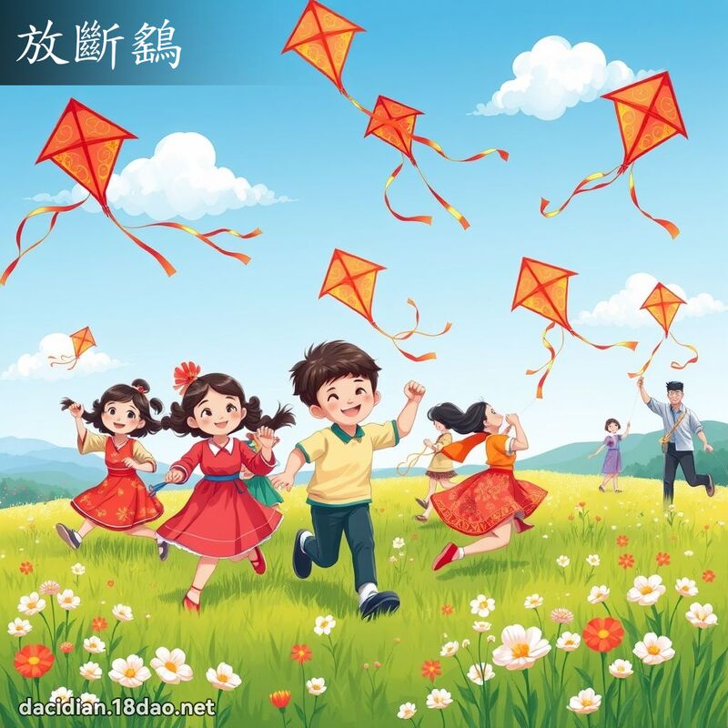 放断鷂 - 国语大辞典配图