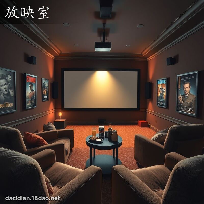 放映室 - 国语大辞典配图