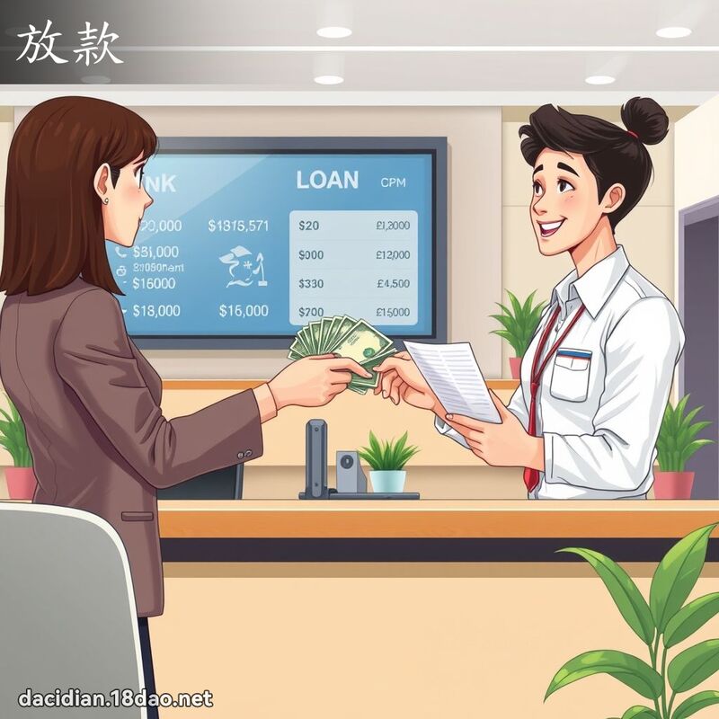 放款 - 国语大辞典配图