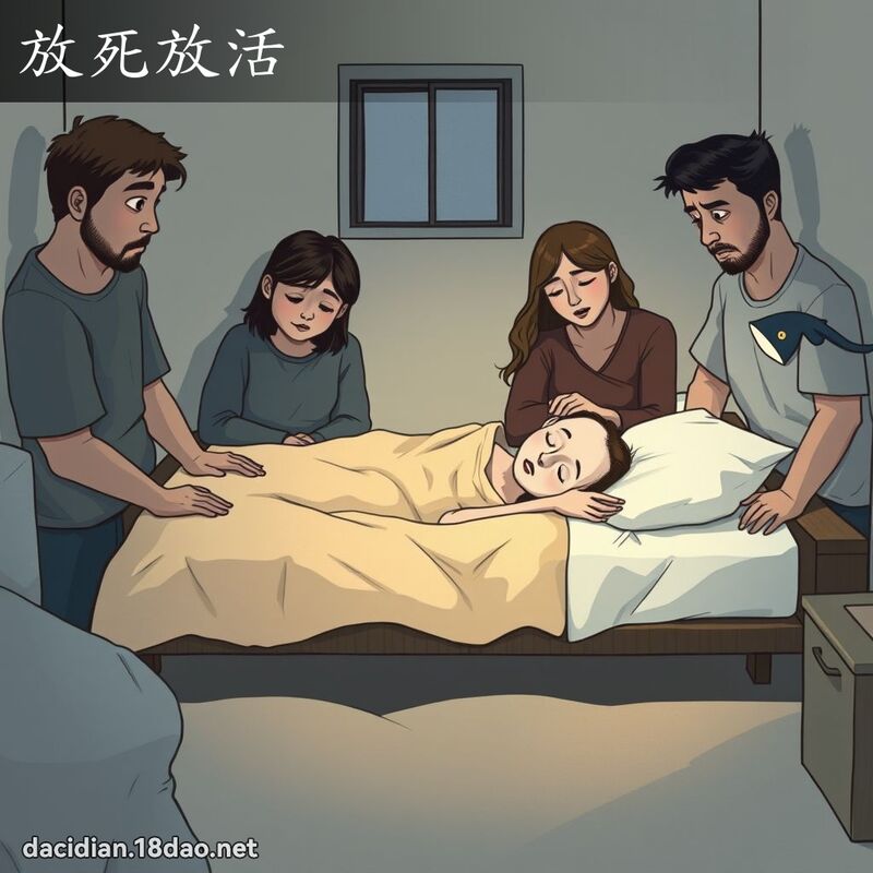 放死放活 - 國語大辭典配圖