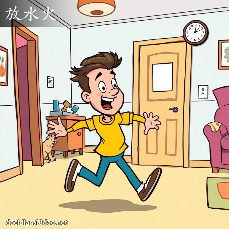 放水火 - 國語大辭典配圖