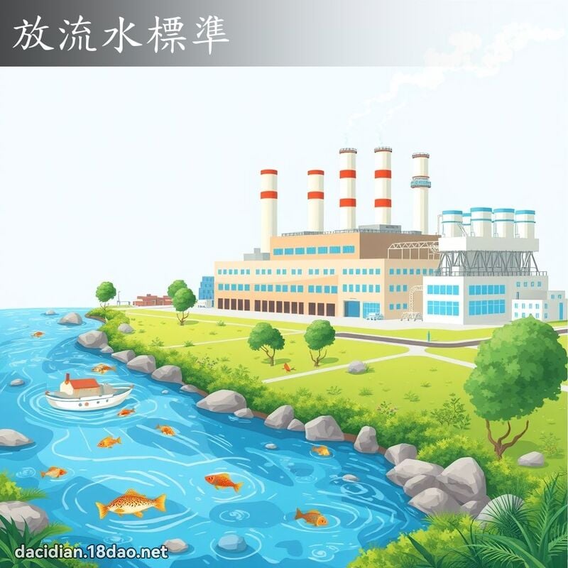 放流水標準 - 國語大辭典配圖