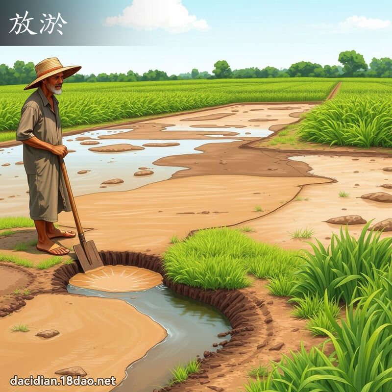 放淤 - 國語大辭典配圖