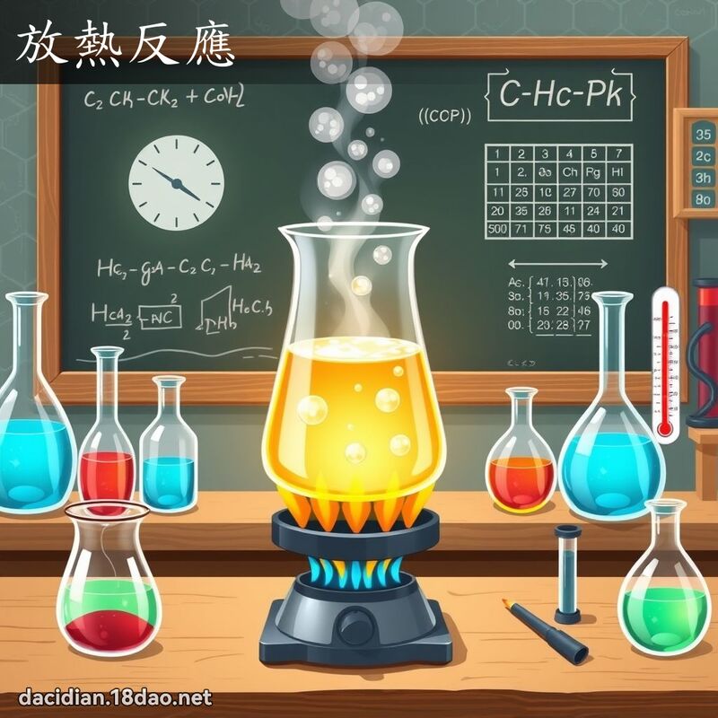 放热反应 - 国语大辞典配图