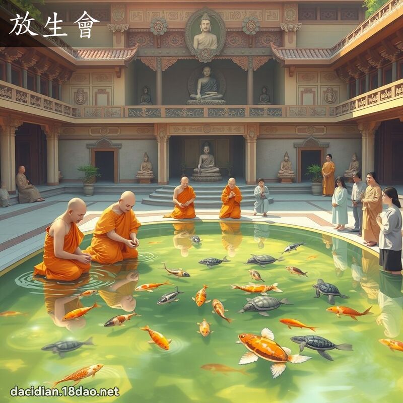 放生會 - 國語大辭典配圖