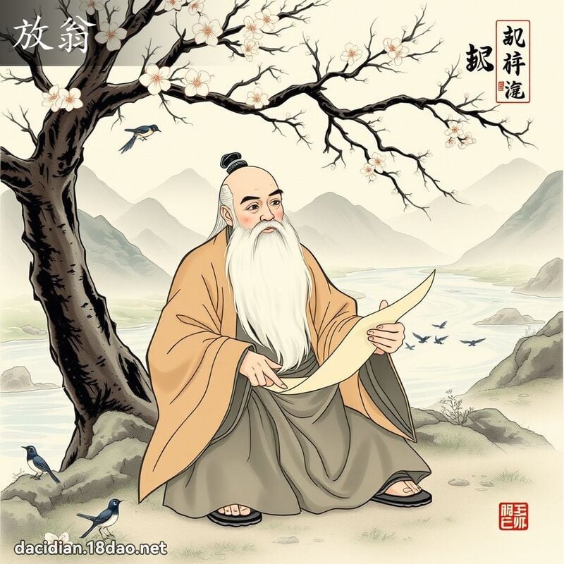 放翁 - 國語大辭典配圖
