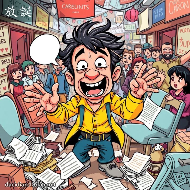 放诞 - 国语大辞典配图