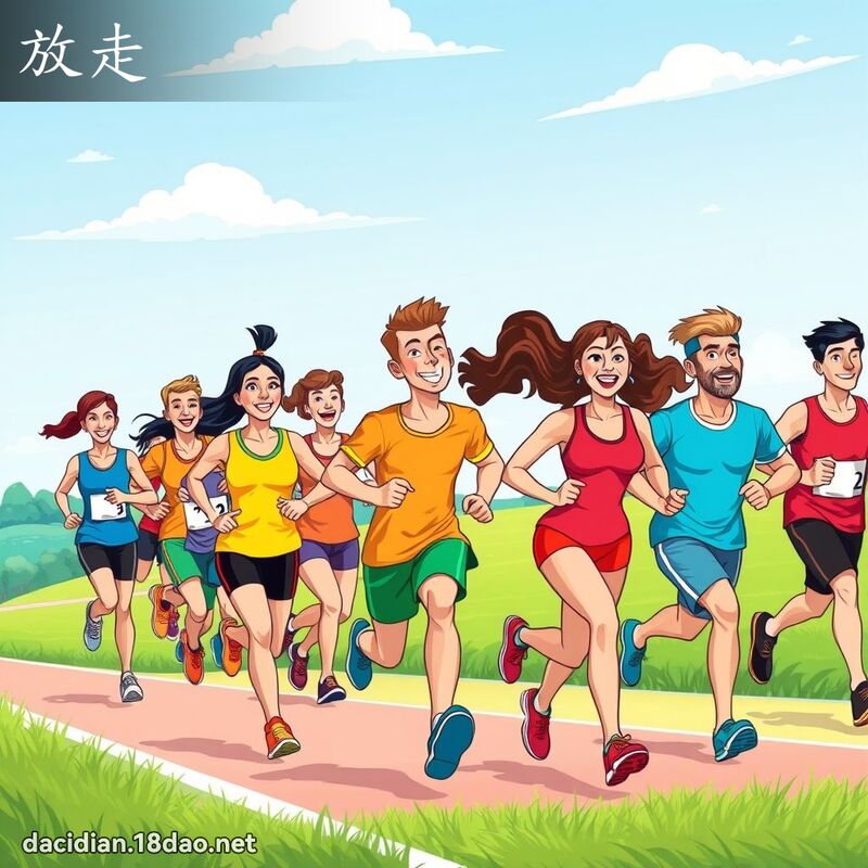 放走 - 國語大辭典配圖